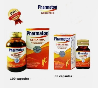 Geriatric Pharmaton Ginseng G115 Multivitamin Natural Healthy Prophylaxis  Age