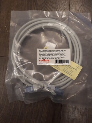 ROLINE | UTP-Patchkabel Cat.6A | Komponentenebene | LSOH | grau | 3 m