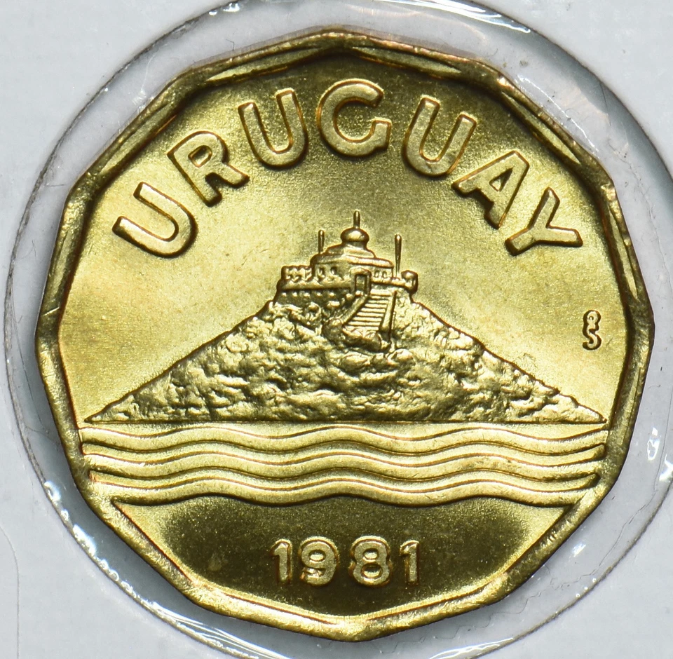 Uruguay 1981 20 Centesimos 198642 combine shipping - Image 2 of 3