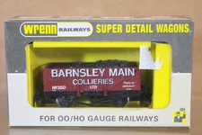 WRENN W5109 BROWN BARNSLEY MAIN COLLIERIES 5 PLANK WAGON 350 LIMITED EDITION ni