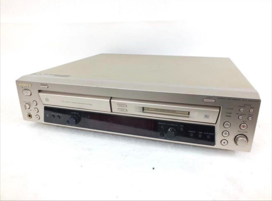 Sony MXD-D400 Compact Disc CD / Mini Disc MD Player
