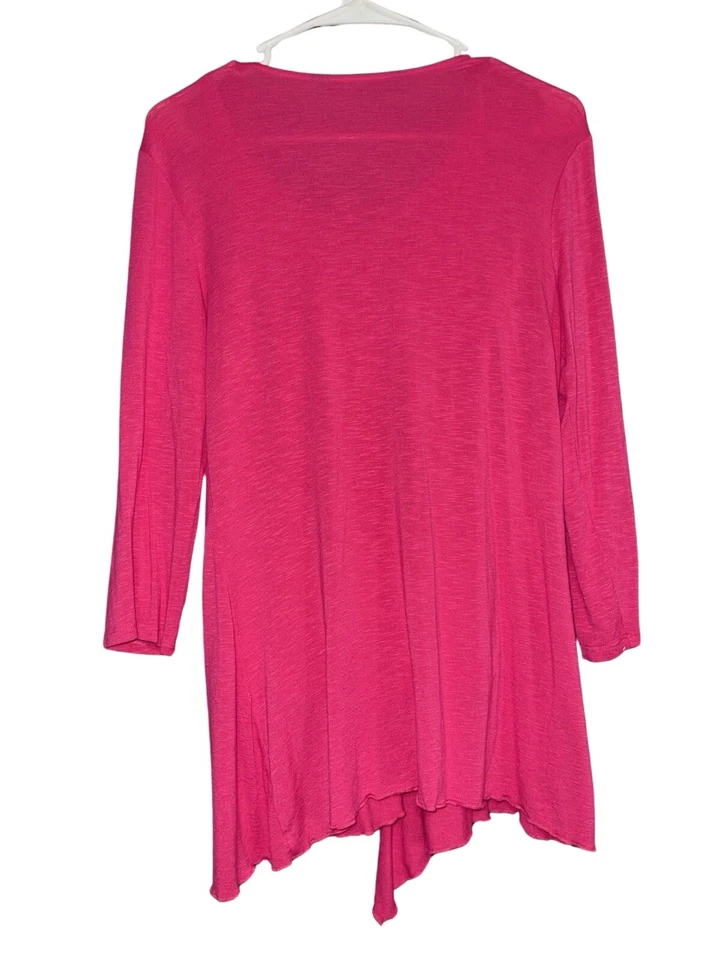 Top MiracleBody By Miraclesuit para mujer talla S rosa sin mangas Lagenlook elástico Foto 4 de 4