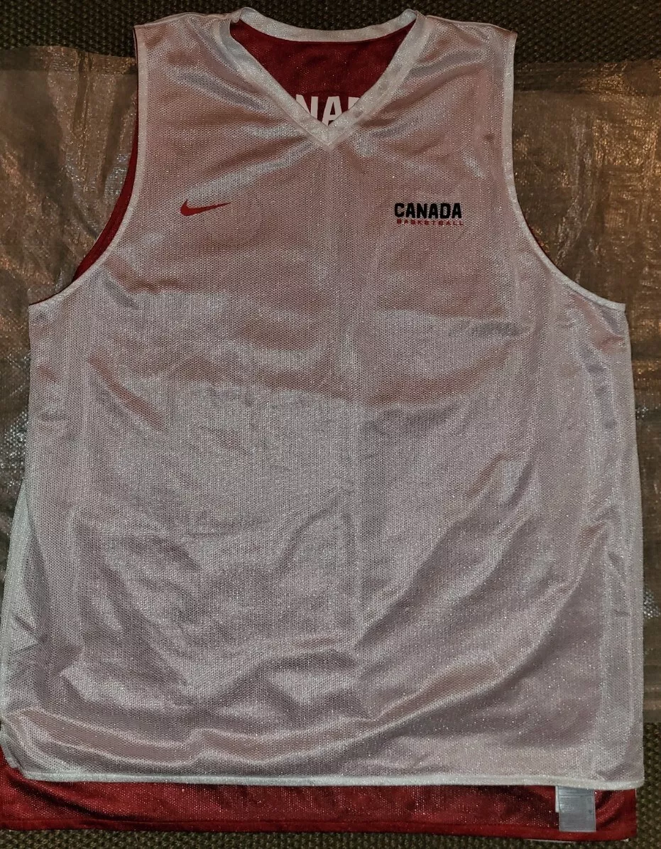 Team Canada Reversible Basketball Practice Jersey-Size XL-Nike