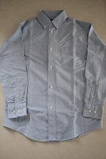 CHAPS Boys Long Sleeve Cotton Button Down Dress Shirt size 12