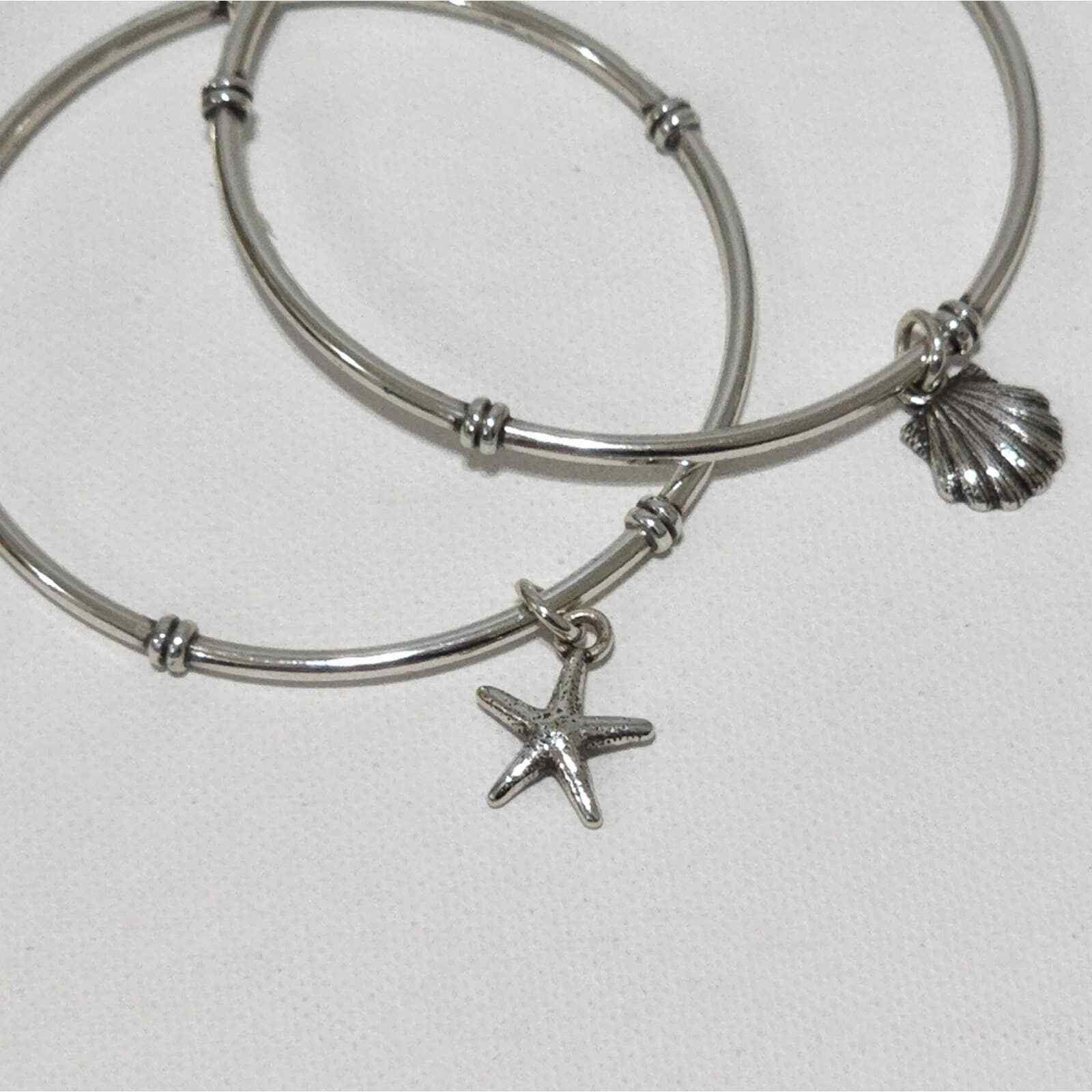 Brighton Nantucket Seashell starfish charm bracel… - image 3