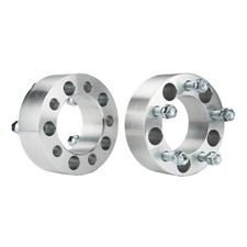 2Pcs 2" 5x4.5 Wheel Spacers 1/2"x20 For Ford Mustang Explorer Jeep TJ KJ ZJ XJ