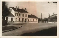 Old postcard Aubervilliers - La COURNEUVE - La Gare (124413)