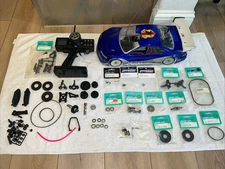 Mugen Seiki MTX-2 ARTR Vintage 200mm Sedan. Engine Servos Pipe And Parts