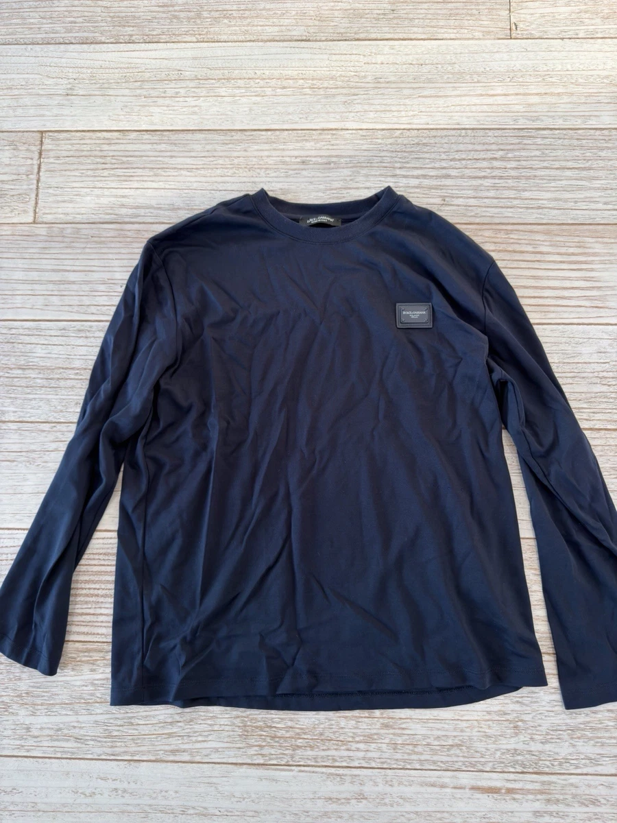 Dolce&Gabbana Long Sleeve T-Shirts for Men for sale | eBay