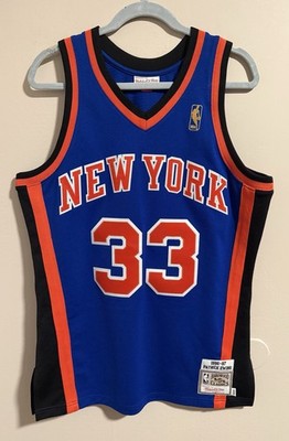 New York Knicks Patrick Ewing Mitchell and Ness 1996-97 Authentic Jersey Sz 40 M