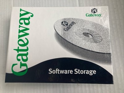 Vintage Gateway PC Binder Set w/ Restoration Kit Windows Me NT & Works 2001 COA