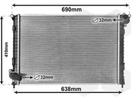 Van Wezel KüHler, MotorküHlung 06002314 FüR Mini
