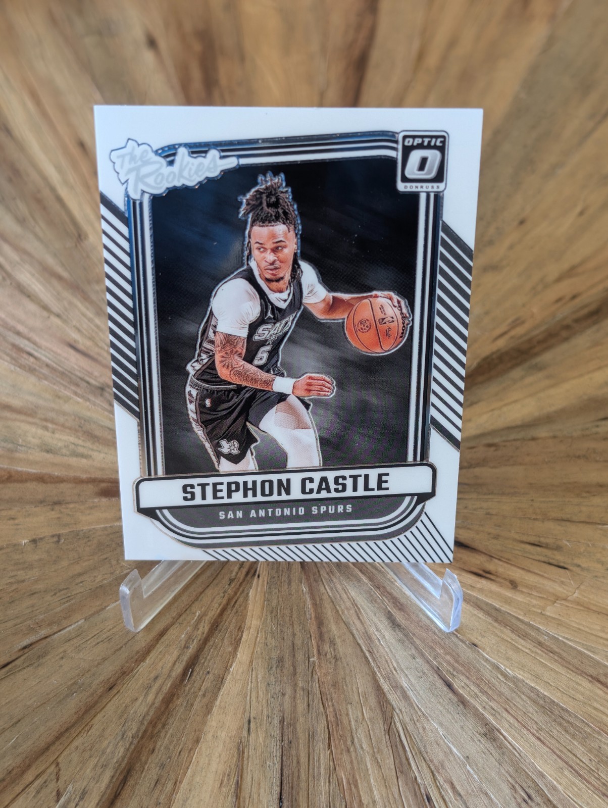 2024-25 Panini Optic Stephon Castle The Rookies #4