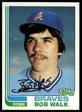 1982 Topps #296 Bob Walk NRMT+