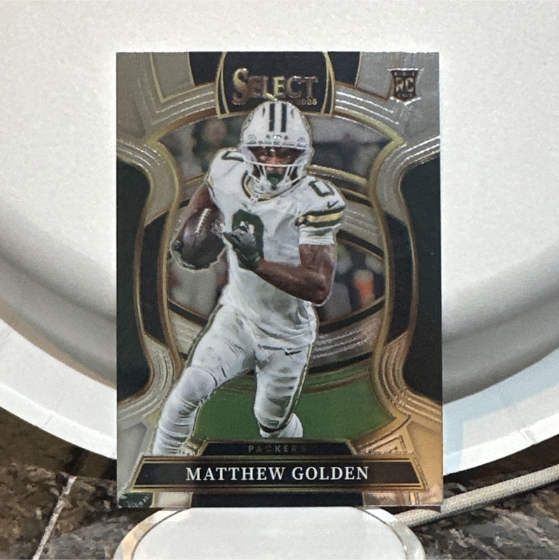 Matthew Golden Rookie Panini 2025 Select Concourse Rookie #66 Packers