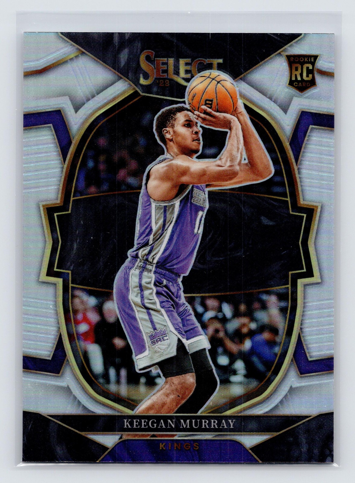 2022-23 Panini Select #81 Keegan Murray Silver Prizms