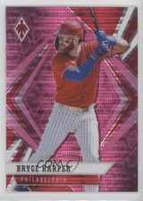 2021 Panini Chronicles Phoenix Pink Pulsar Bryce Harper #10 1u6