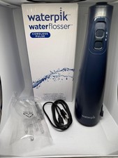 Waterpik Cordless Pulse Rechargeable Portable Water Flosser WF-20CD013 Blue