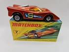Lesney Matchbox Hairy Hustler No 7 I Superfast Box Red W/ Green Base England