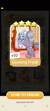 Looking Fresh- Stickers - 4 - Posh Pets Album Monopoly Go