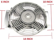 Universal Sanden Small Electric Cooling Fan With Mounting Bracket For Imports
