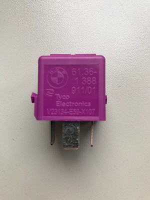 Original BMW Mini Tyco Electronics Relais 12V (P/N 61 36 1 388 911)