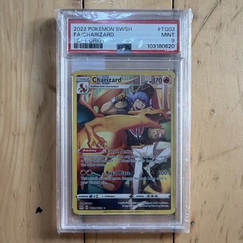 Charizard graded PSA 9 for sale on eBay