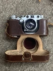 Leica D.R.P. Ernst Leitz Wetzlar Germany Camera with Leather case UNTESTED AS-IS