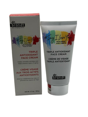 Dr. Brandt Triple Antioxidant Face Cream Anti-Aging Moisturizer 1.7oz