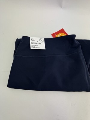 Damen Puma Golf Everyday Capri Hose Navy Größe UK XXL High-Rise /30088