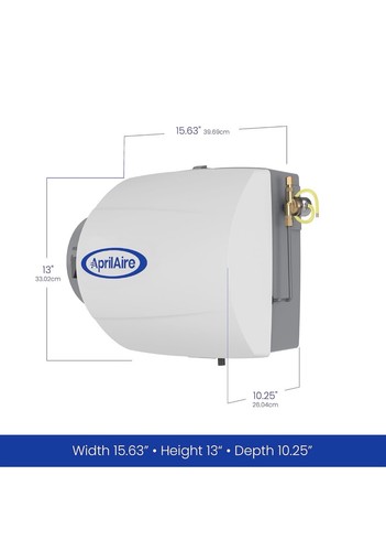 AprilAire 500 Whole House Bypass Evaporative Humidifier Up To 3600 Sq Ft. - Picture 8 of 16