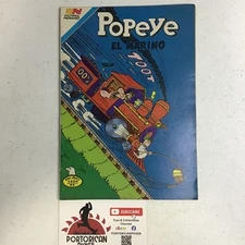 1982 MEXICAN SPANISH COMICS SERIE AGUILA POPEYE EL MARINO #33 NOVARO MEXICO