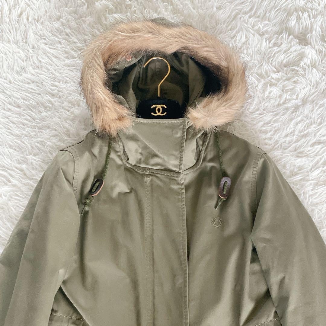 ジャケット・アウター FRED PERRY Union Jack Mods Coat Fred Perry Union Jack Mods Coat S Navy British Vintage