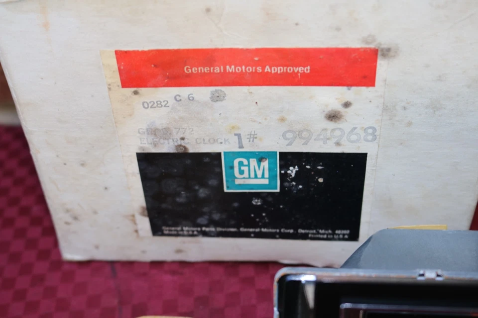 73-76 OLDSMOBILE HURST 442 CUTLASS VISTA CRUISER NOS GM ЧАСЫ 994968 - Изображение 2 из 4