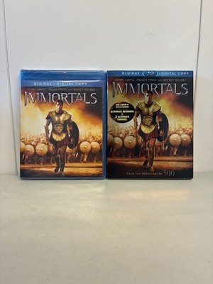 Immortals (Blu-ray Disc,2011) With Slipcover Brand New And Sealed