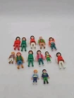 Vintage Mixed 1974 Lot Of 13 Geobra Playmobil Action Figures & Accessories