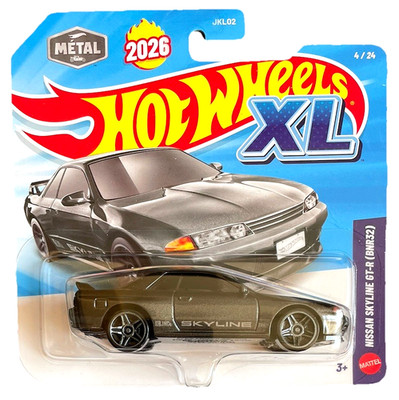 Hot Wheels 1990 Nissan Skyline GT GTR BNR32 XL 4/24 2026 1:43 Modellauto JDM OVP