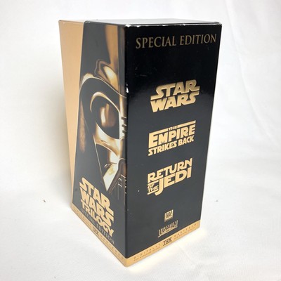 Star Wars Trilogy (VHS VCR Tapes, 1997 Special Edition, THX Digitally Mastered) 86162053634 | eBay