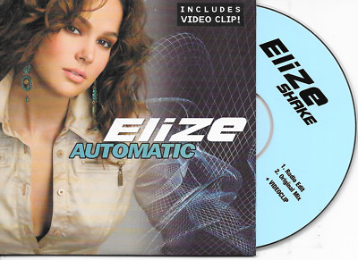 ELIZE - Automatic CD SINGLE 2TR Enh Eurodance 2005 (ARS) Belgium Cardsleeve 