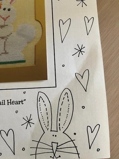 MOSEY 'N ME CottonTail Heart by Frank & Judy BIelec 2001 #126 - Image 3 of 3