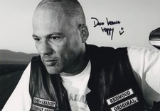 DAVID LABRAVA signed Autogramm 20x30cm SONS OF ANARCHY in Person autograph COA