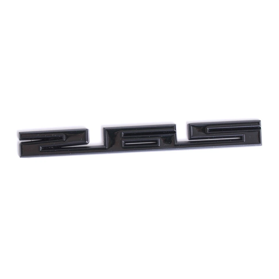 2x Insignia de tapa de maletero trasero puerta guardabarros coche emblema 265 negro brillante para SBC 265 4.3 Foto 4 de 4