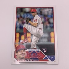 2023 Topps Series 1 Baseball Mark Appel RC Rookie Card #259 Phillies. rookie card picture