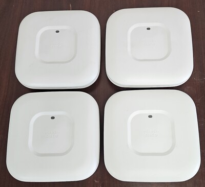 Lot of 4 Cisco AIR-CAP2702I-B-K9 IEEE 802.11ac Aironet Wireless Access Point