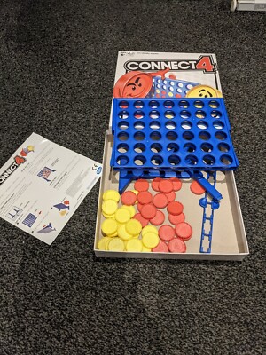 Hasbro Connect 4 (2017) Familienspiel. Sehr guter Zustand & 100 % vollständig.
