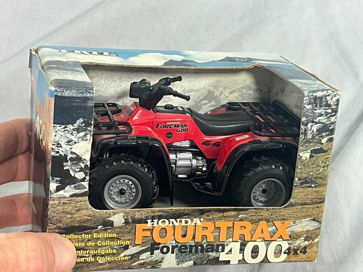 ERTL Honda Fourtrax 300 4x4 4-Wheeler 1:16 NIB Bright RED ATV | eBay