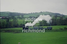 Welshpool & Llanfair Eisenbahn Lok & Zug 70er Jahre Original 35mm Dia Agfa