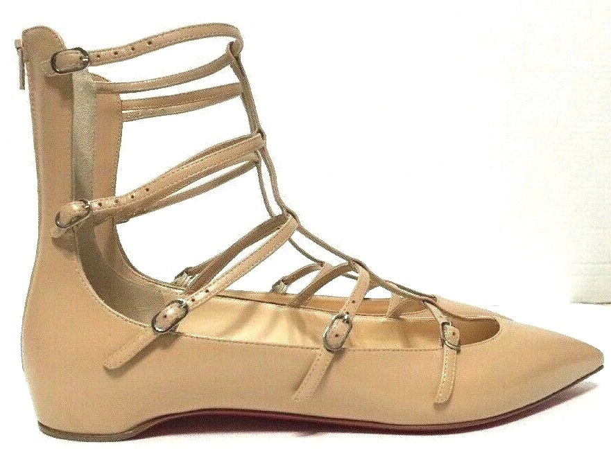 Christian Louboutin Toerless Muse Cage Shoes Flat Ballet  display picture 1