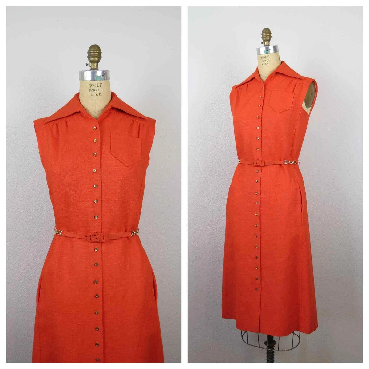 Linen Shift Everyday Vintage Dresses for Women for sale | eBay