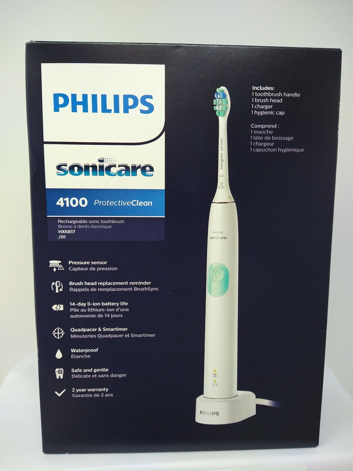 Philips Sonicare - ProtectiveClean 4100 Rechargeable Toothbrush - White #9948